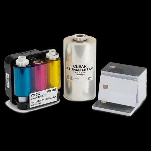 ID Card Ribbons, Films & Consumables